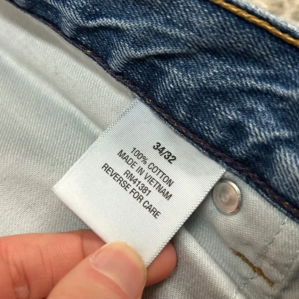 Polo Ralph Lauren Jeans Polo Jeans‎ Co 34x32 (34X31) Blue Light Straight Cotton